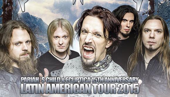 Sonata Arctica ofrecerá su tercer show en Lima. (Difusión)