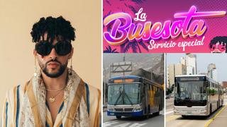 Bad Bunny en Lima: “La Busesota”, el servicio especial para regresar del concierto