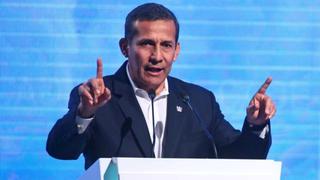 Ollanta Humala: "Que no crean los candidatos que nos pueden comprar el voto con baratijas"