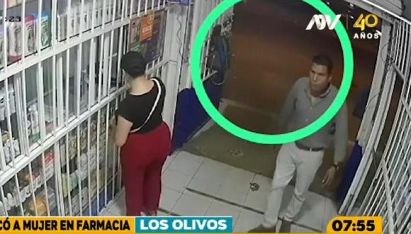 Depravado sexual atacó a una mujer en Los Olivos. (Foto: captura TV)