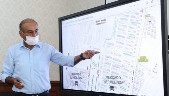 El alcalde de Trujillo considera que uno de los puntos que necesitan atención en La Libertad son los mercados. (Foto: Municipio de Trujillo)
