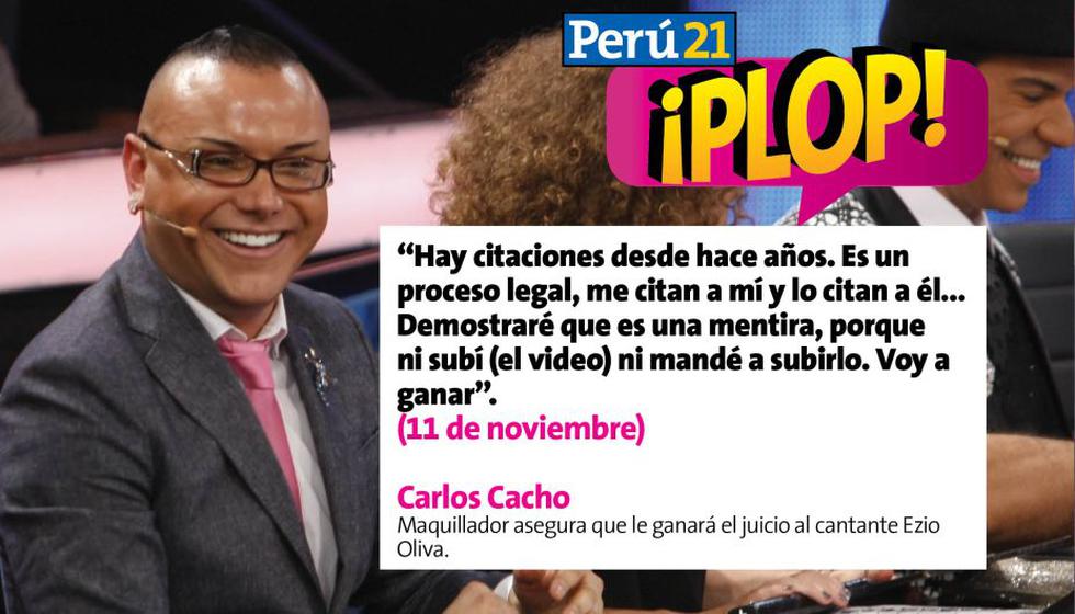¡Plop!: ¿Qué dijeron los rostros de la farándula esta semana? (Perú21)
