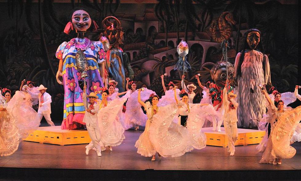 El Ballet Folklórico de México de Amalia Hernández se presentará en nuestro país. (Difusión)