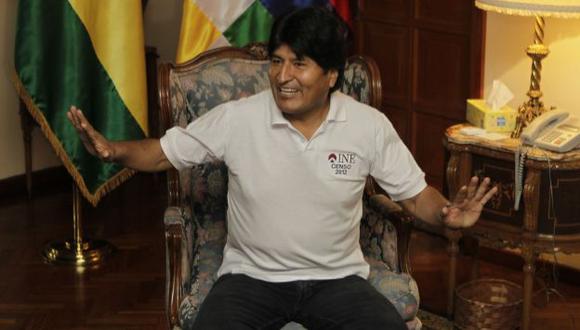 Evo Morales hace anuncio. (Reuters)