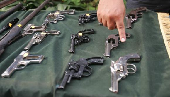NUEVO LÍMITE. El  reglamento establece que los civiles podrán poseer hasta dos armas. (USI)