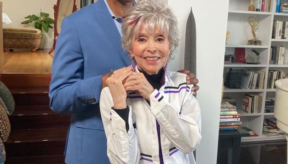 Rita Moreno tuvo una relación de ocho años de duración con el actor Marlon Brando (Foto: Rita Moreno / Instagram)