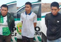 Arequipa: Capturan a tres implicados en robo a tiendas de celulares