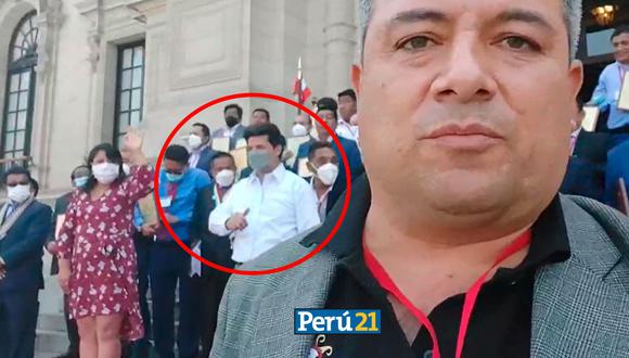 César Arturo Fernández Bazán, alcalde de Moche, compartió incidente en sus redes sociales.
