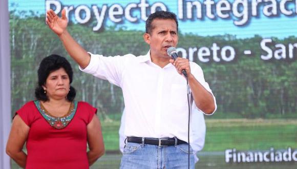 Ollanta Humala hizo un mea culpa por lo ocurrido en Pichanaki. (Andina)