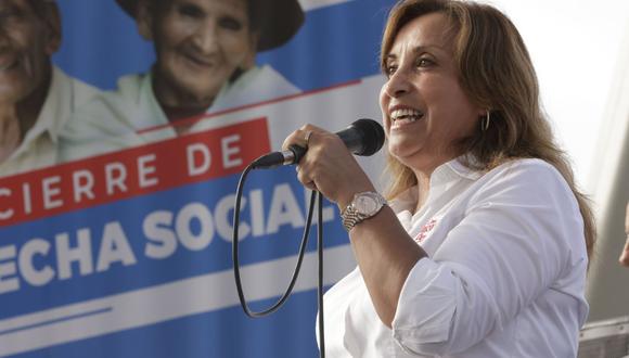 Dina Boluarte está en medio de un escándalo por sus relojes Rolex. (Foto: Presidencia)