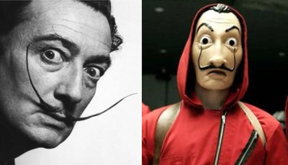 Fundación Dalí se queja por el uso de máscaras con el rostro del pintor en “La casa de papel”. (Foto: Philippe Halsman/Netflix)