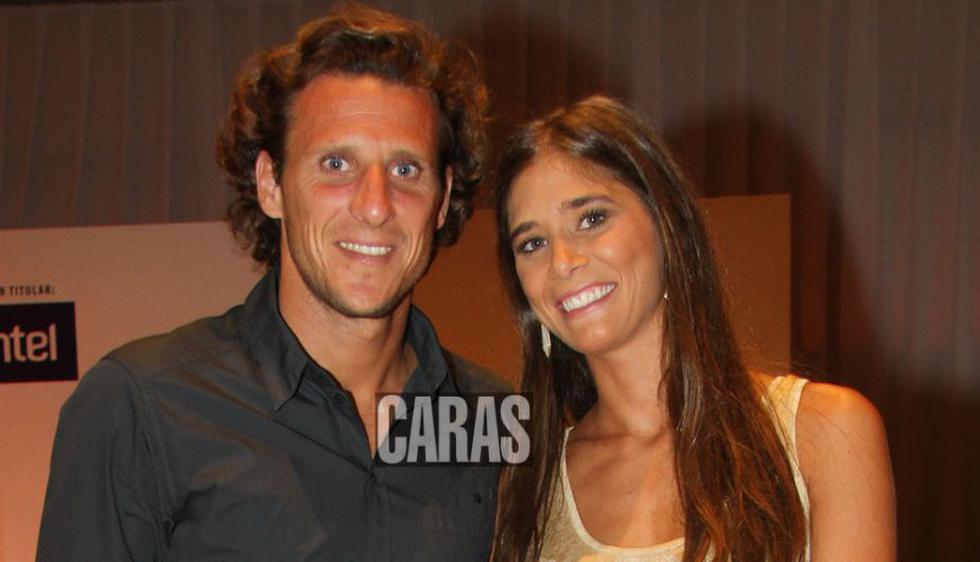 El crack uruguayo Diego Forlán contraerá hoy matrimonio civil con su compatriota Paz Cardoso (23). (Caras)