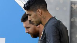 Lionel Messi y Luis Suárez volaron juntos desde Barcelona para iniciar las Eliminatorias 