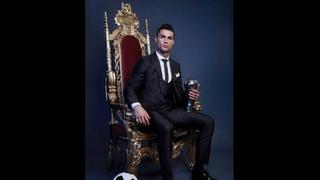 ¡Hola, soberbia! Cristiano Ronaldo celebró así su segundo premio The Best de la FIFA [FOTOS]