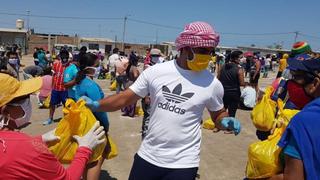 Lambayeque: Árabe repartió canastas para 700 familias vulnerables durante cuarentena [FOTOS]