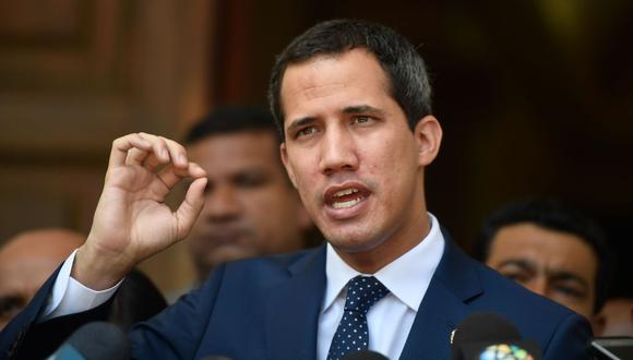 Para Guaidó, los contactos que ha adelantado la Administración de Trump evidencian "claramente" que la oposición ha "venido haciendo el trabajo". (Foto: AFP)