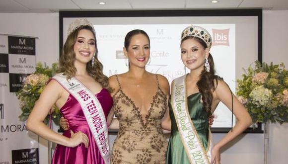 Marina Mora presentó a las 25 candidatas que competirán por la corona en el Miss Teen Model Perú 2023. (Foto: Instagram).