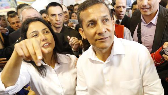 Humala destacó el trabajo de la primera dama con los pobres. (Luis Gonzales/Perú21)