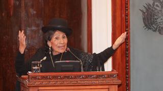 Primera parlamentaria aimara fallece a los 69 años en bolivia