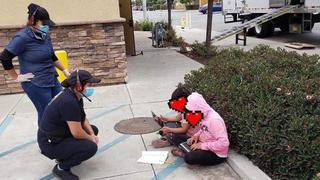 Estados Unidos: niñas usan internet de un Taco Bell en California para hacer sus tareas