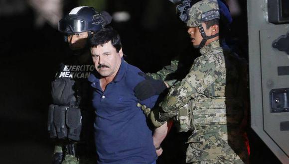 El Gobierno mexicano extradita a Estados Unidos al capo de la droga Joaquín *"El Chapo" Guzmán*
