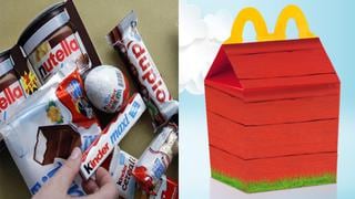 Chile: ‘Kinder Sorpresa’ dejará de circular y ‘Cajita Feliz’ de McDonald's ya no tendrá juguetes