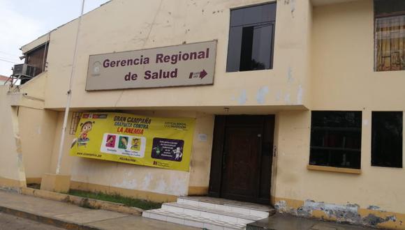 La infraestructura de la Gerencia Regional de Salud también tiene escasas medidas de seguridad. (Alan Benites/Perú21)