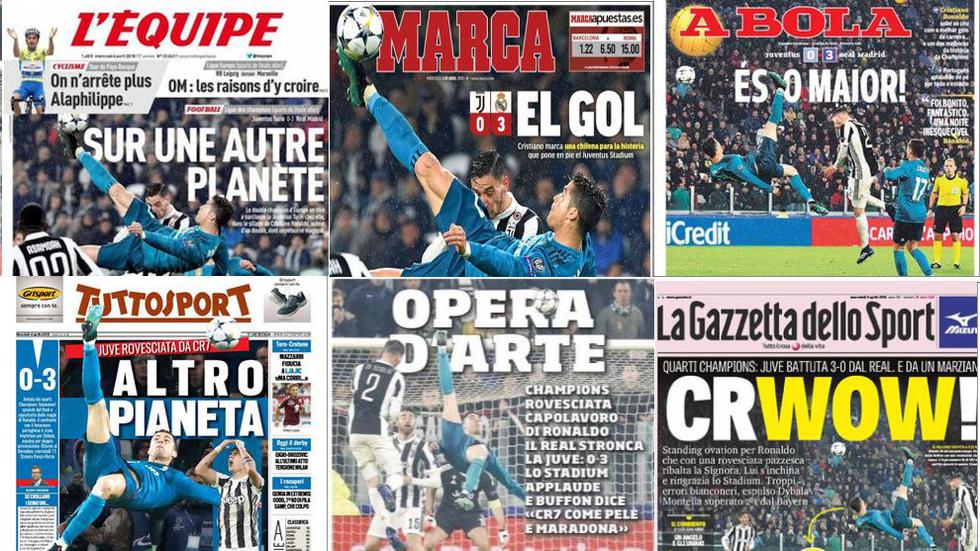 Cristiano Ronaldo: Las portadas del mundo se rinden ante los pies de CR7.