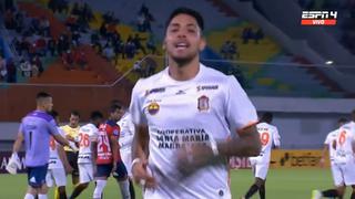 Gol de Francisco Duclós para el 1-0 del Ayacucho FC vs. Wilstermann [VIDEO]