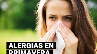 Alergia primaveral: ¿Cuáles son sus síntomas?