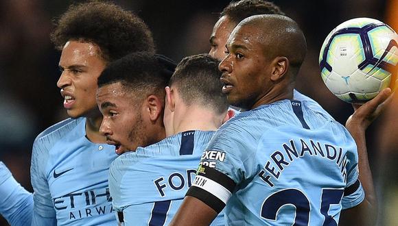 Manchester City enfrenta este sábado al Brighton por el boleto a la final de la FA Cup. (Foto: AFP)