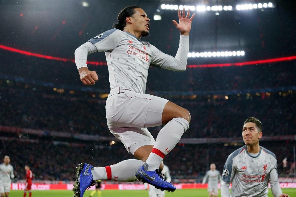 Liverpool ganó 3-1 en su visita al Bayern Múnich y pasó a cuartos de final de la Champions League. (EFE)