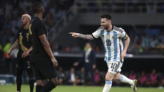 Abusivos: Argentina le dio tremenda paliza a Curazao y le ganó por 7-0
