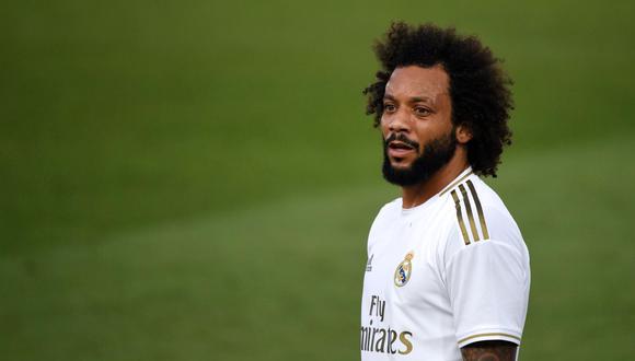 Marcelo será el primer capitán del Real Madrid en la temporada 2021-22. (Foto: AFP)