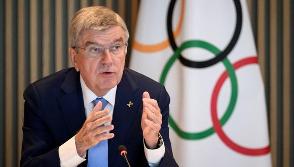 Thomas Bach, presidente del Comité Olímpico Internacional (Foto: AFP)