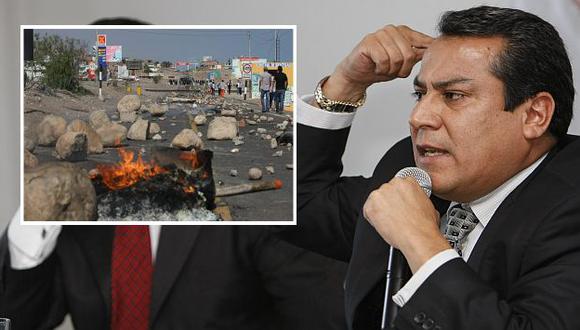 Tía María: Ministro de Justicia afirma que emergencia en Islay es un remedio amargo. (Perú21)
