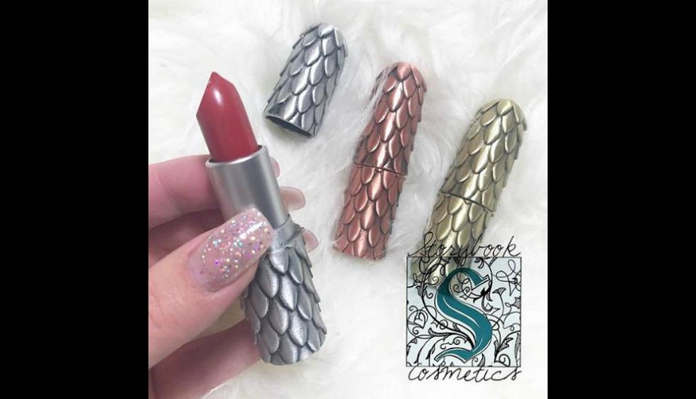 Estos son los labiales que las fans de Daenerys Targaryen no podrán dejar de comprar. (Instagram/Storybook Cosmetics)