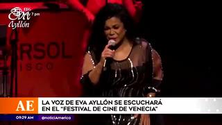 Eva Ayllón será escuchada en el Festival de Cine de Venecia