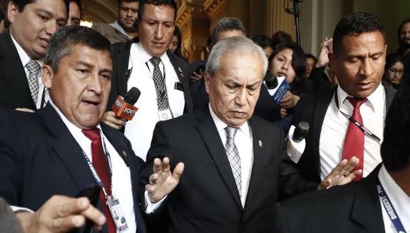 Fiscal suspendió diligencia, pero se reanudará en otra fecha aún por conocer. (Foto: Perú21)