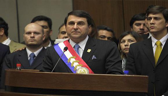 Franco juró el cargo en el Congreso. (Reuters)