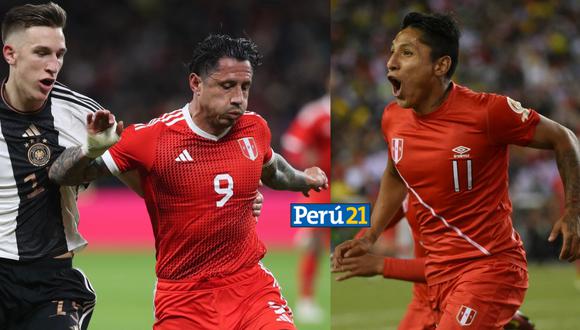 Selección Peruana vs Alemania (Fotos: FPF y AFP)