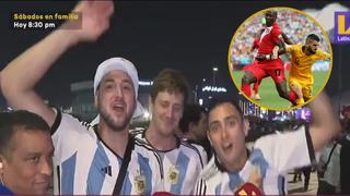 Hinchas argentinos recuerdan a Perú tras la victoria de la ‘Albiceleste’: “Esto es por ustedes”