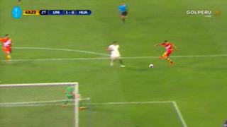 Universitario vs Sport Huancayo: la increíble ocasión de gol que falló Corrales asustó a cremas [VIDEO]