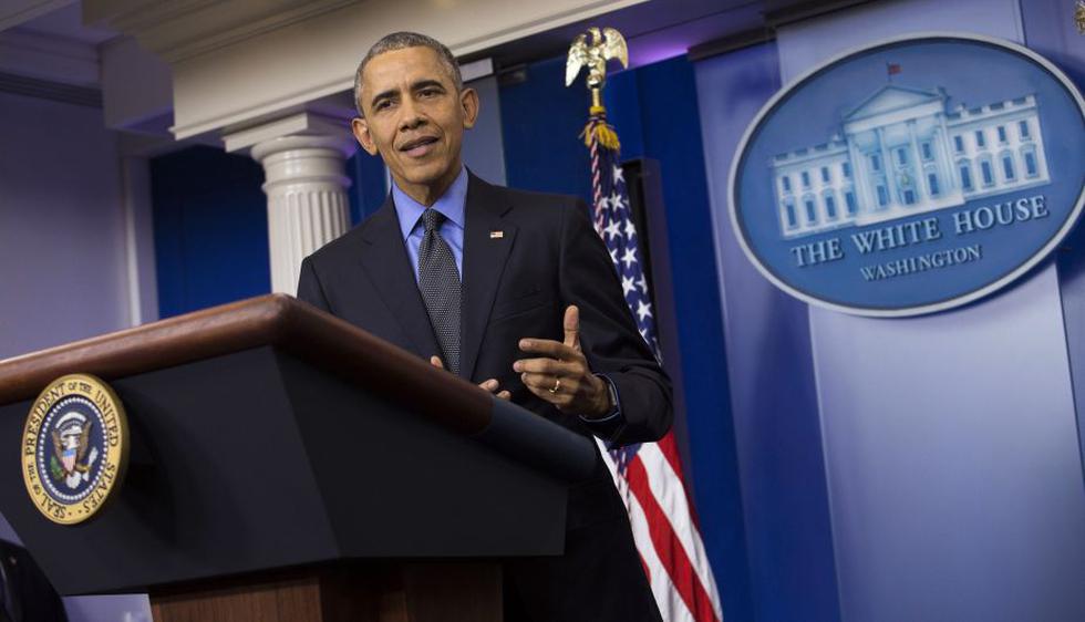 Barack Obama concluyó conferencia de prensa para ver película Star Wars. (Reuters)