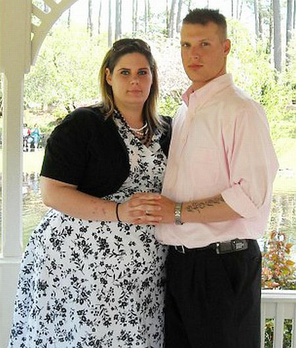 Se casaron en 2008 cuando ella pesaba 118 kilos. (CNN)