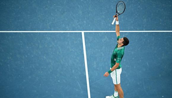 Novak Djokovic venció a Alexander Zverev y clasificó a semifinales del Australian Open | Foto: EFE
