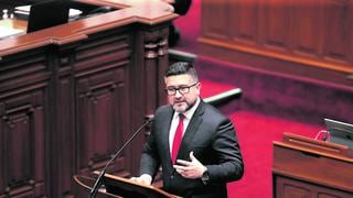 Pleno del Congreso censuró al ministro Geiner Alvarado