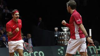 Copa Davis: Suiza ganó en dobles y se adelantó 2-1 a Francia en final
