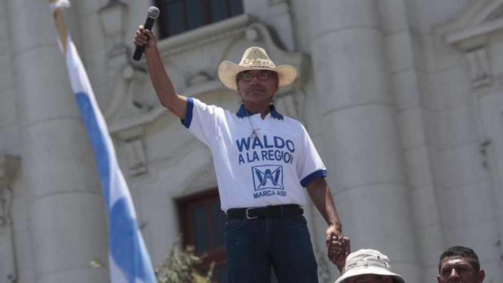 Waldo Ríos aseguró que pagó reparación civil al Estado con dinero de donaciones. (Nancy Dueñas/Perú21)