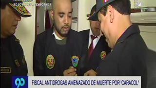 Gerson Galvez, Caracol: Fiscal antidrogas denuncia amenazas de muerte [Video]